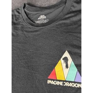 Imagine Dragons Evolve Tour 2018 T Shirt Mens Large Black Concert Band Tee